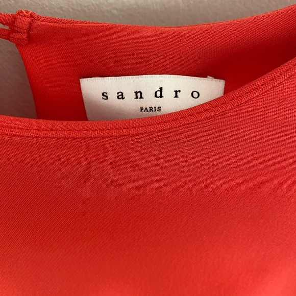 Sandro Paris Lace Detail Dress - Picture 3 of 8